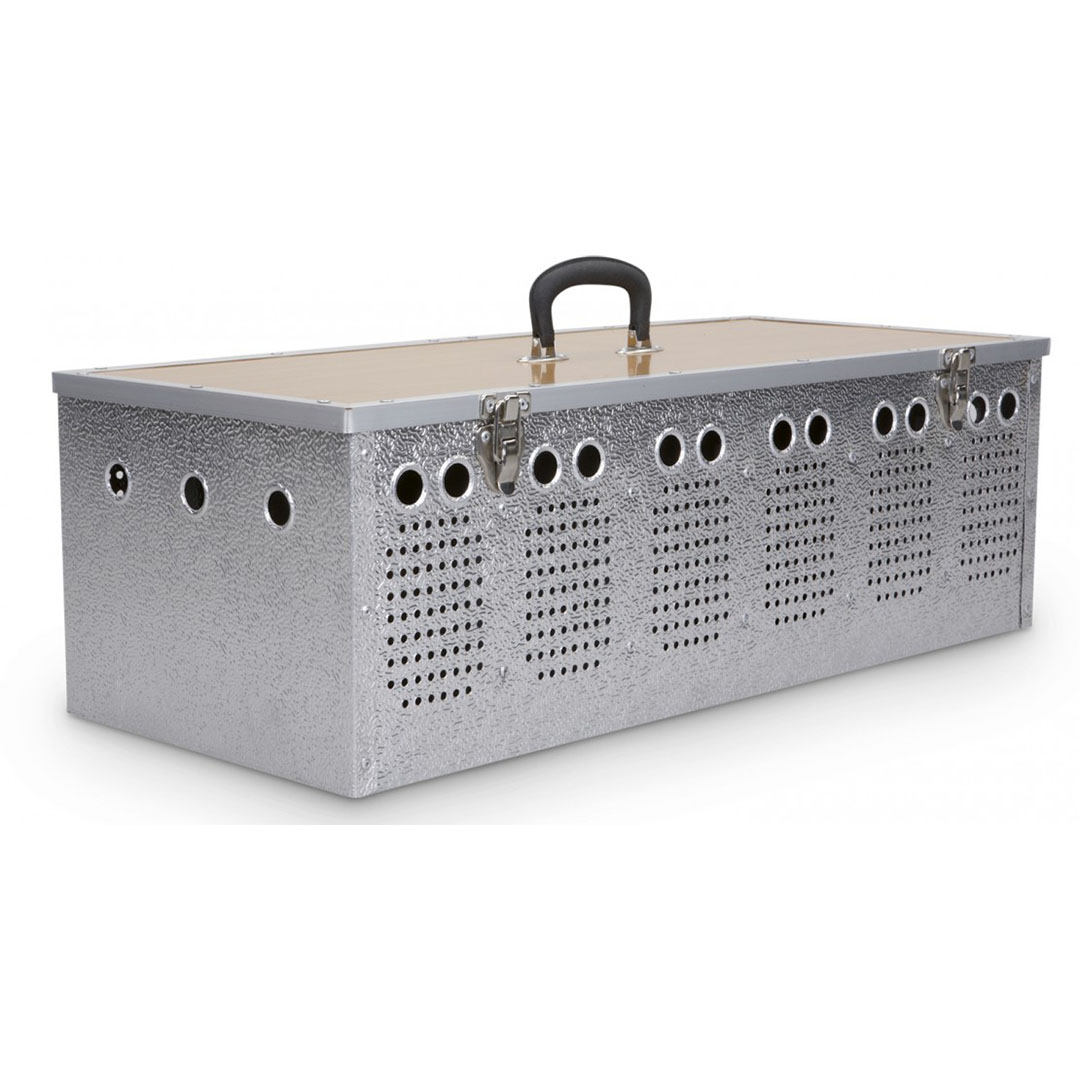 Image Aluminium duivenmand dubbel