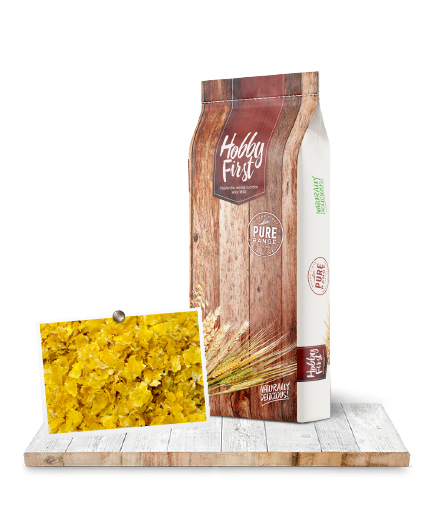 maisvlokken met verpakking