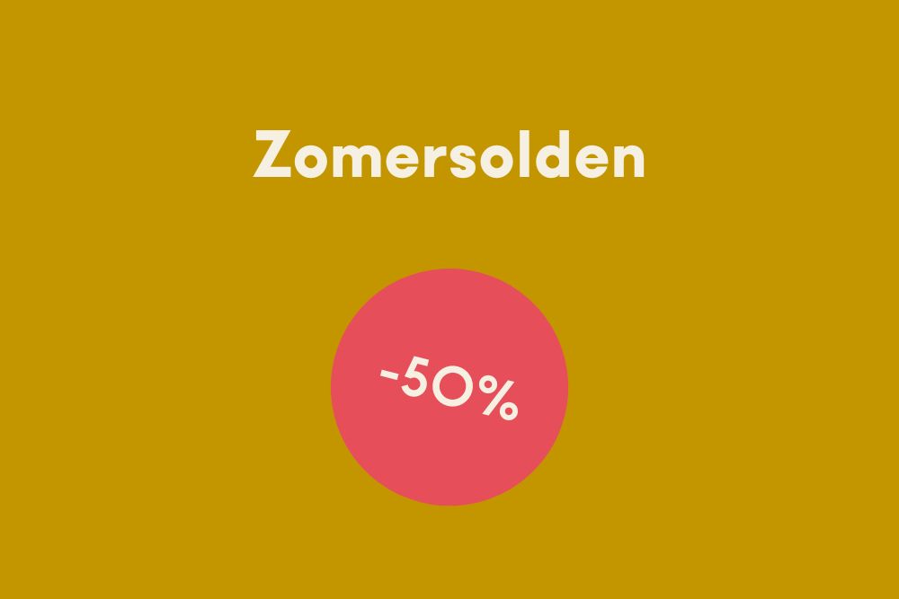 Solden: -50% op geselecteerde items
