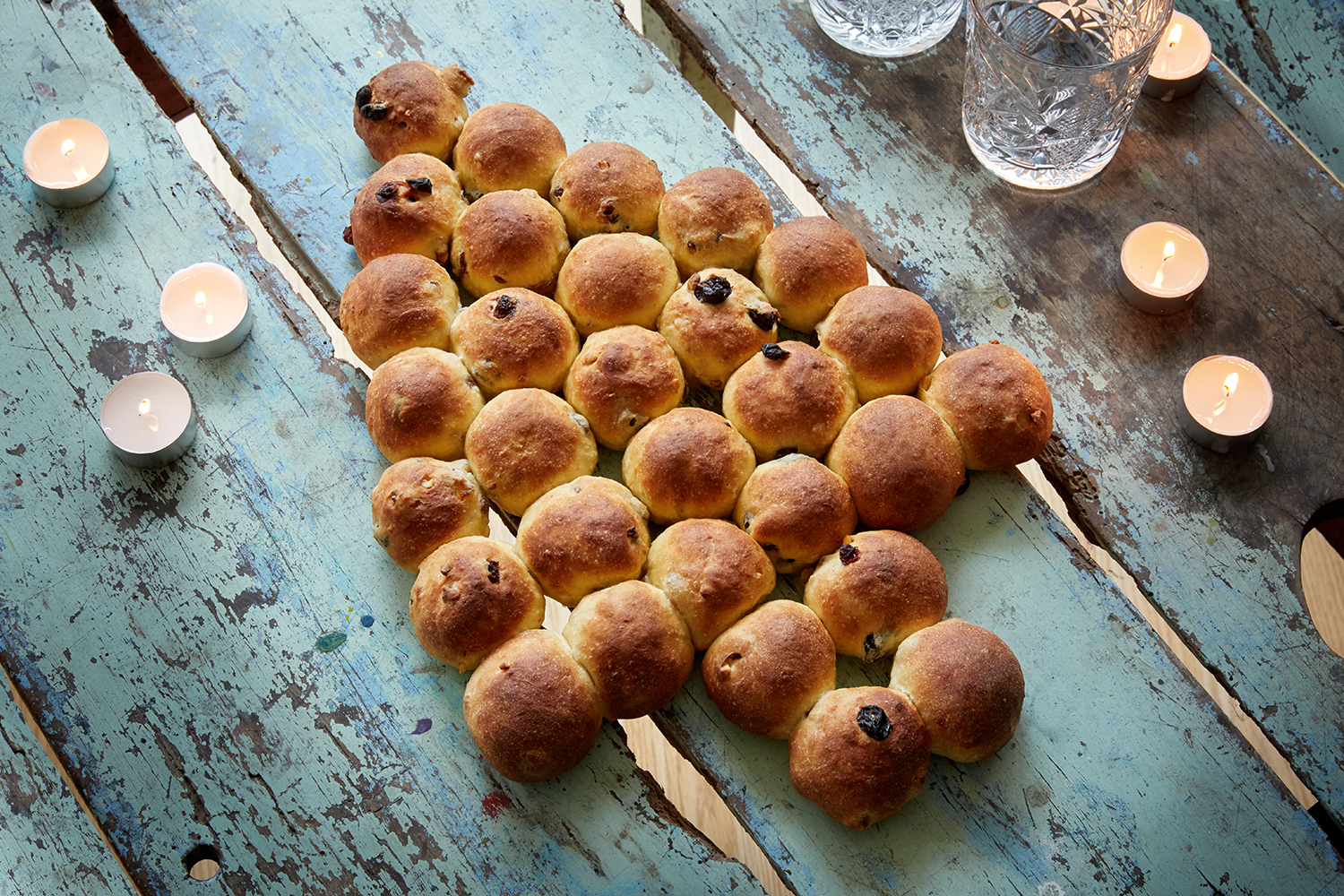 Kerstboombrood om te delen - Aveve