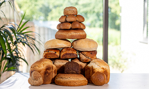 Verschillende soorten brood 