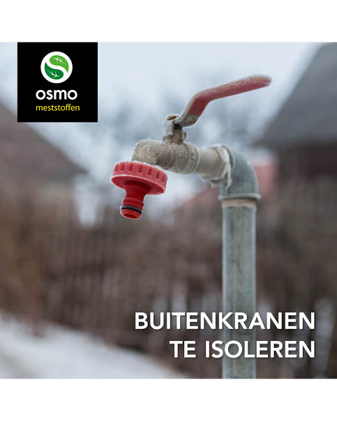 Buitenkranen isoleren