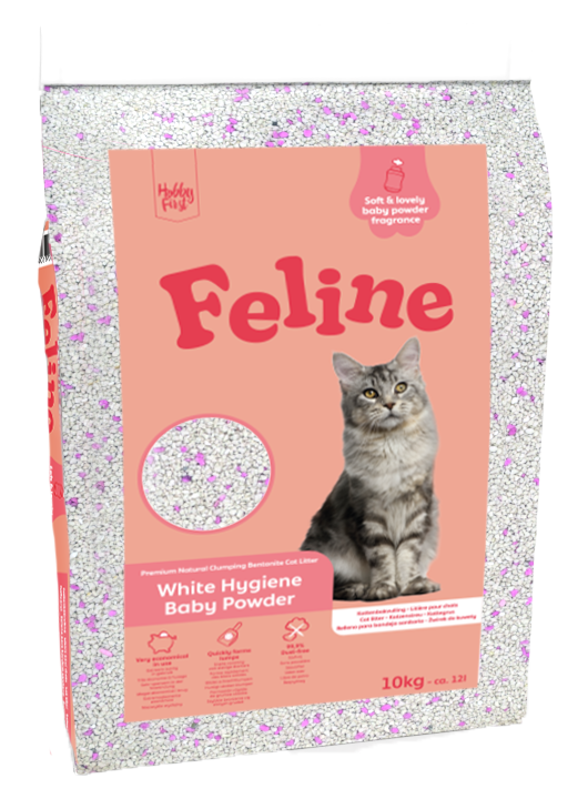 New Feline: HobbyFirstWhite Hygiene Baby Powder