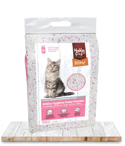 White Hygiene Baby Powder