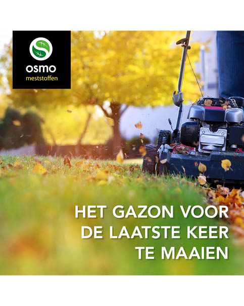 Gazon laatste keer maaien