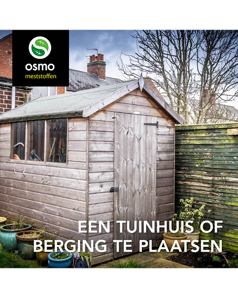 Tuinhuis of berging