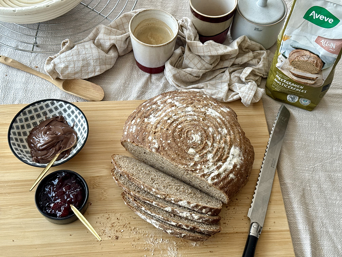 Faire son pain maison ? C’est simple avec un Mix All-in ! | Aveve