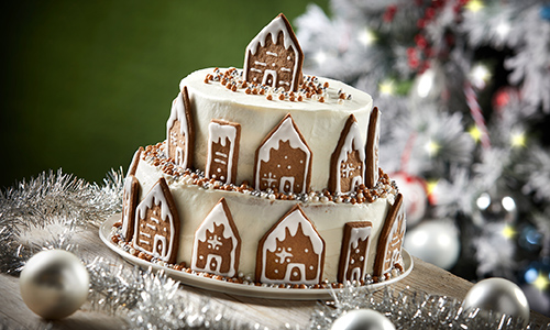 Chocomoussetaart voor kerst