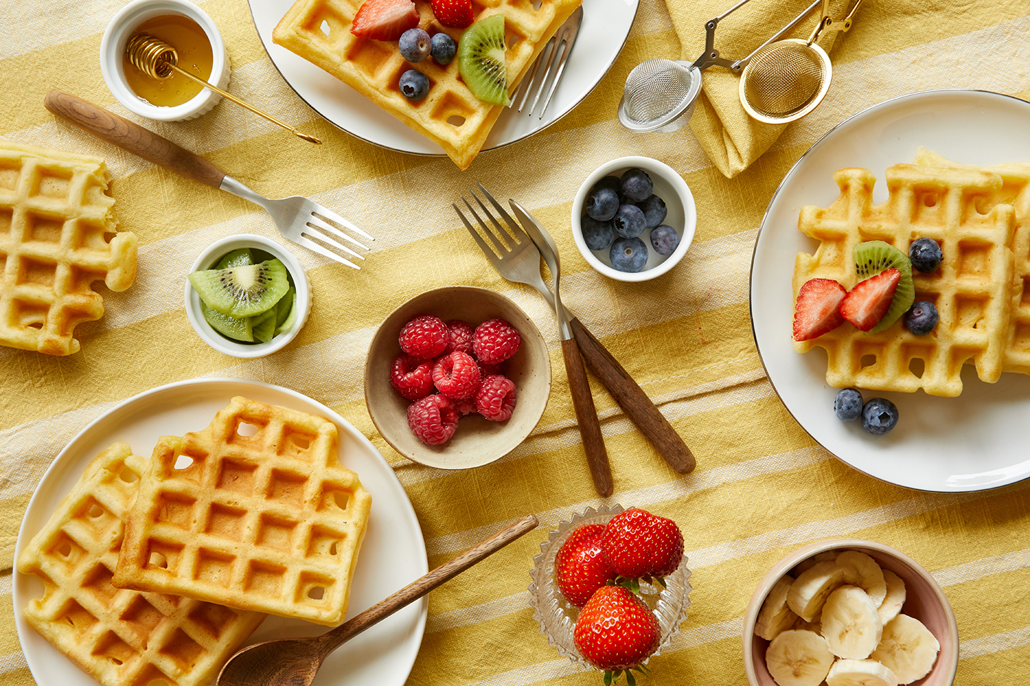 Gaufres sans sucre et sans gluten - Aveve