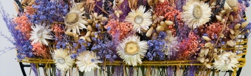 Volg onze workshop & maak dit bloemstuk!