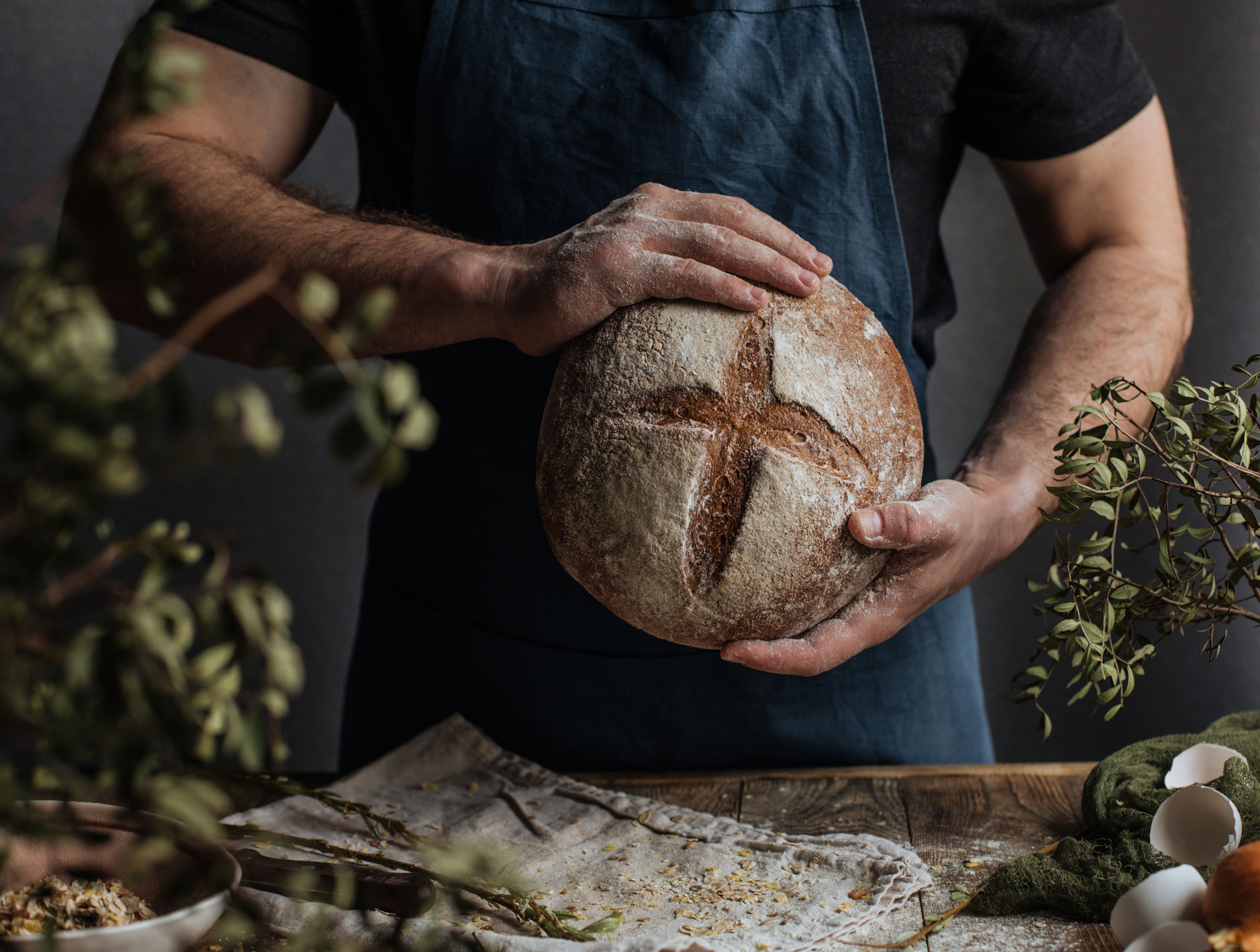 Préparer un pain au levain