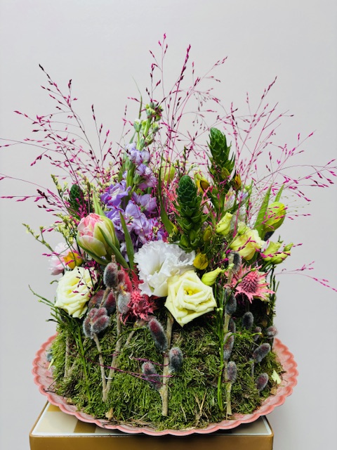 Volg onze workshop & maak dit bloemstuk!