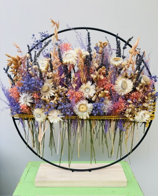 Eurotuin: workshop droogbloemen 2