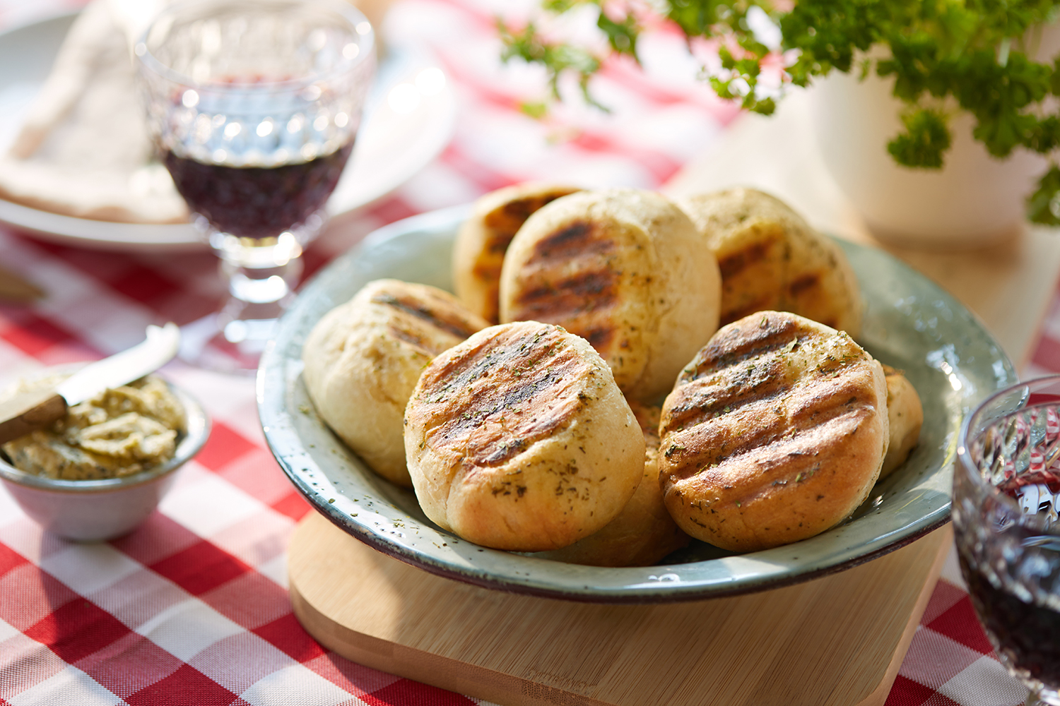 Geroosterde kruidenbroodjes - Aveve