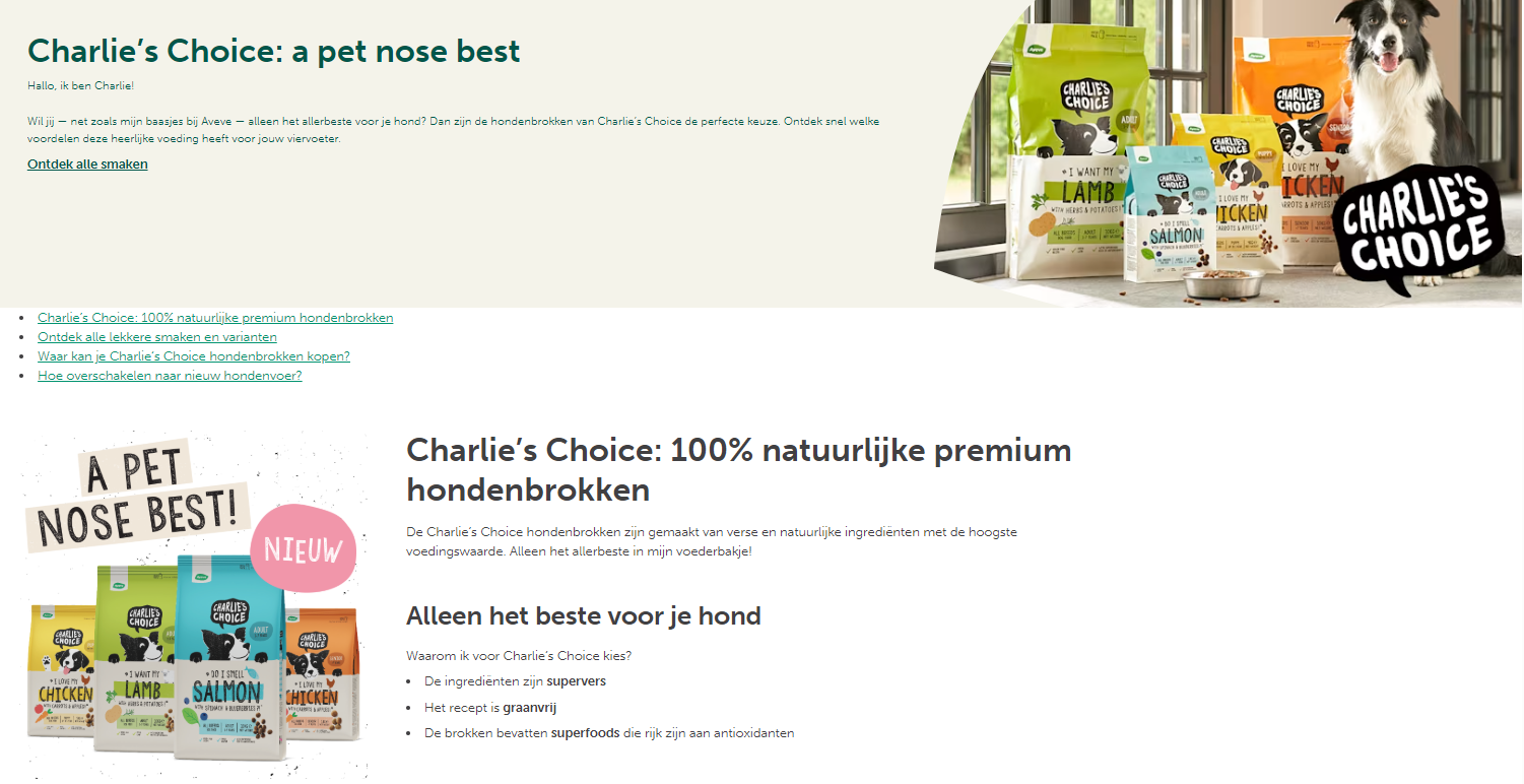 aveve-media-website-landingspagina