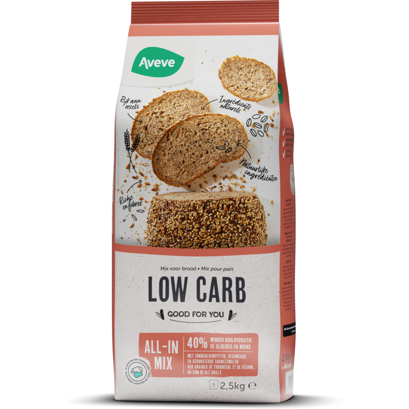 Mix All-in pour pain Low Carb - Aveve