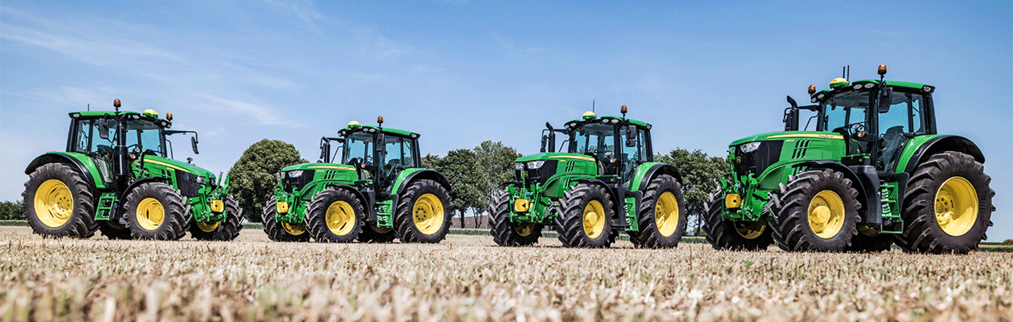 John Deere traktors