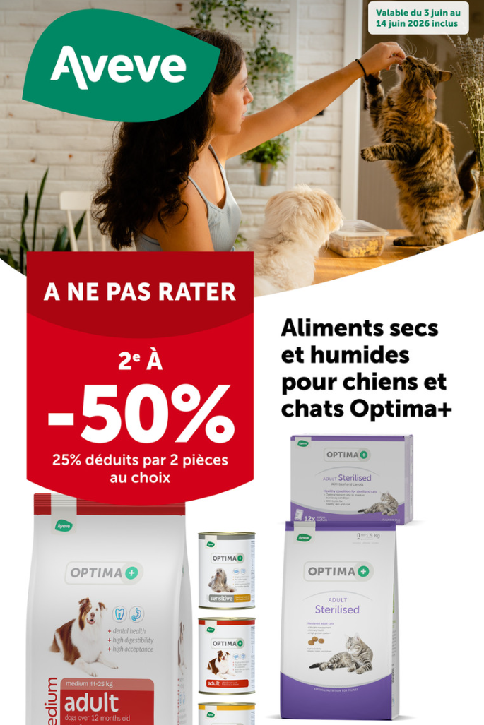 Nos promotions sont valables du mercredi 3 juin jusqu'au dimanche 14 juin 2026 inclus.