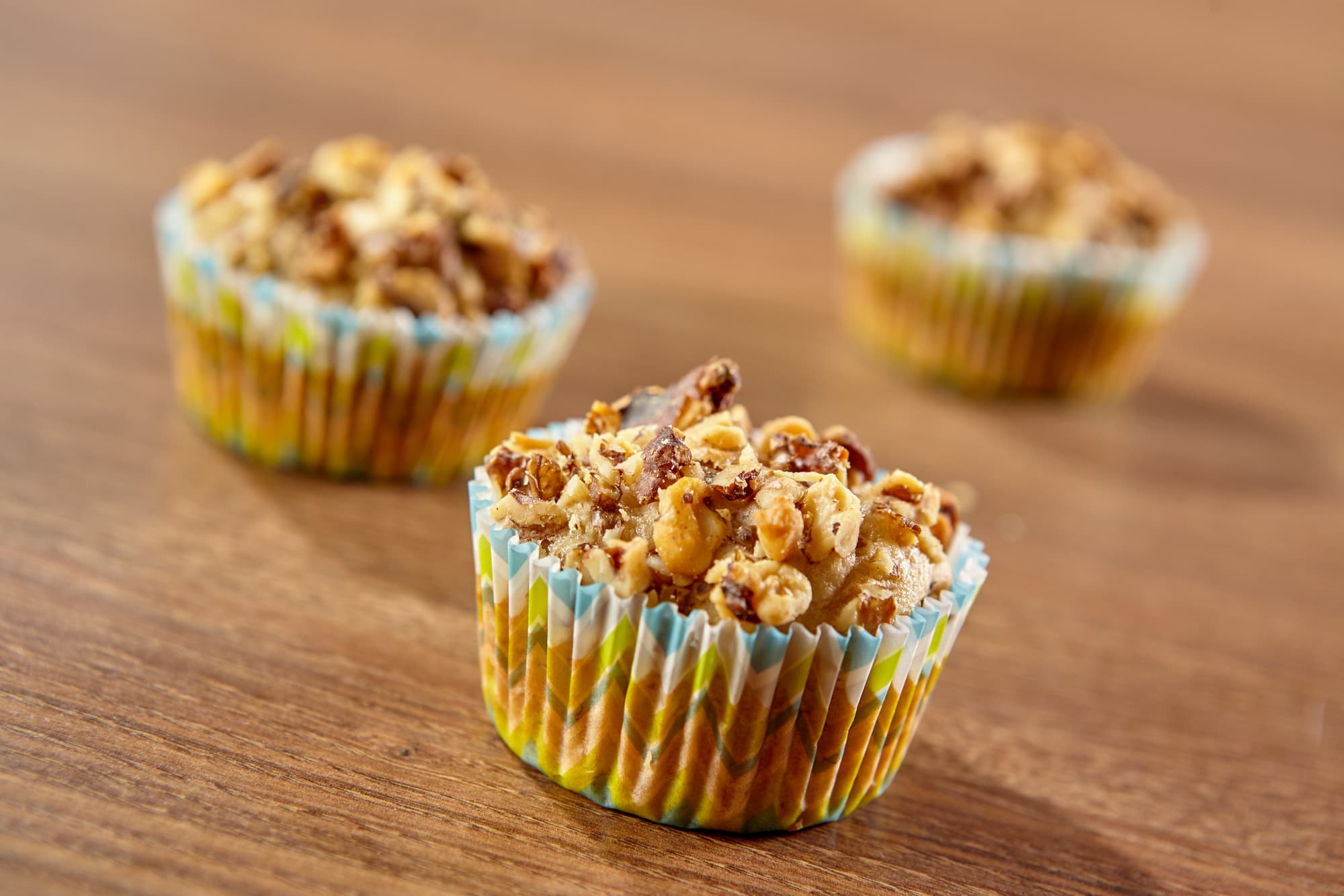 Bananenmuffins met walnoten - Aveve