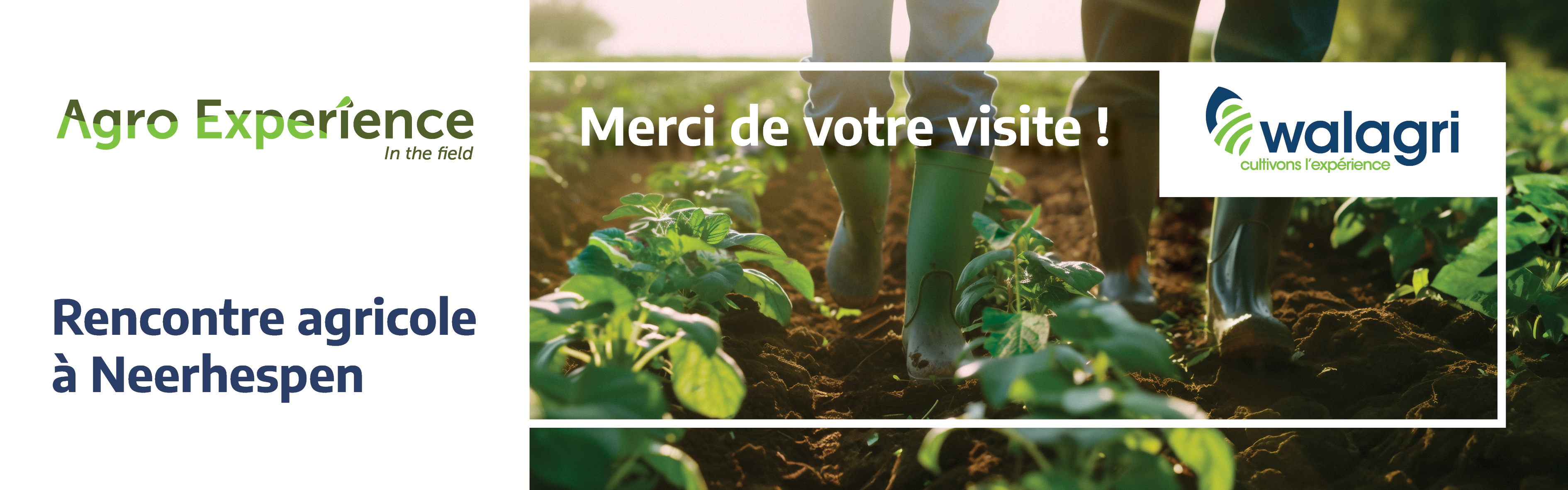 Agro Experience thank you banner