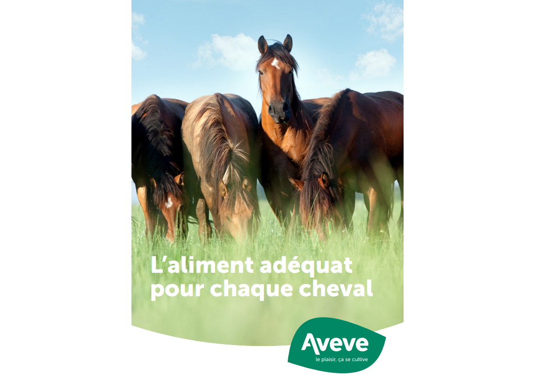 Guide aliments pour chevaux - Aveve