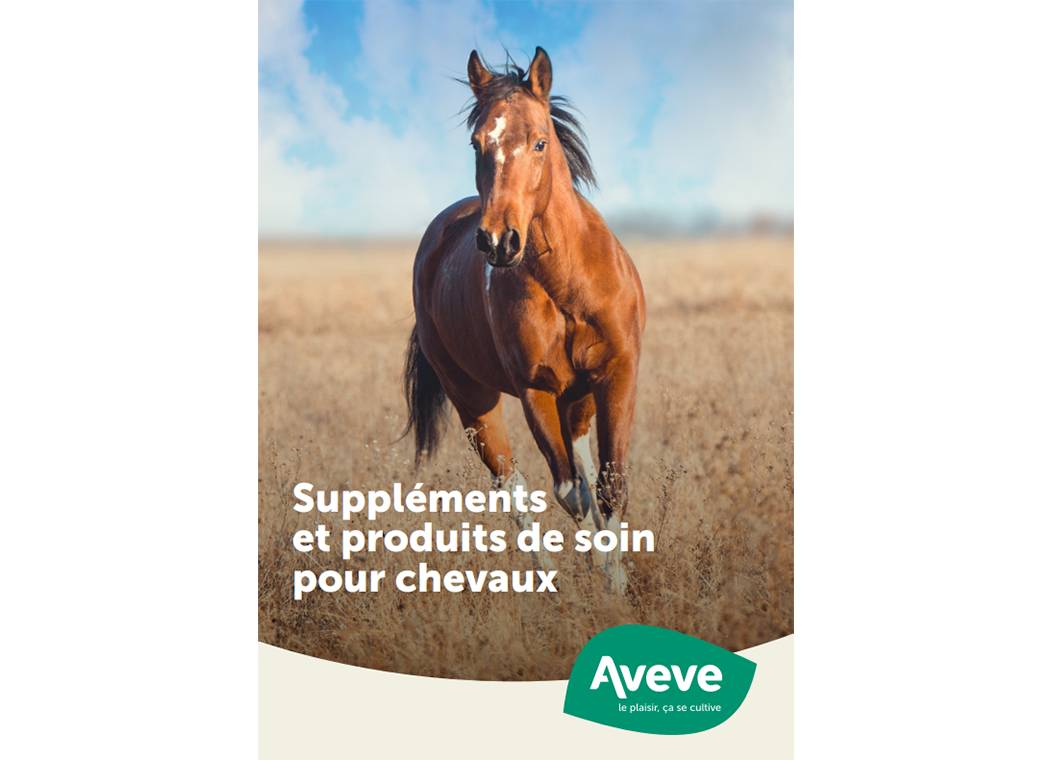 Guide suppléments pour chevaux 2023 - Aveve