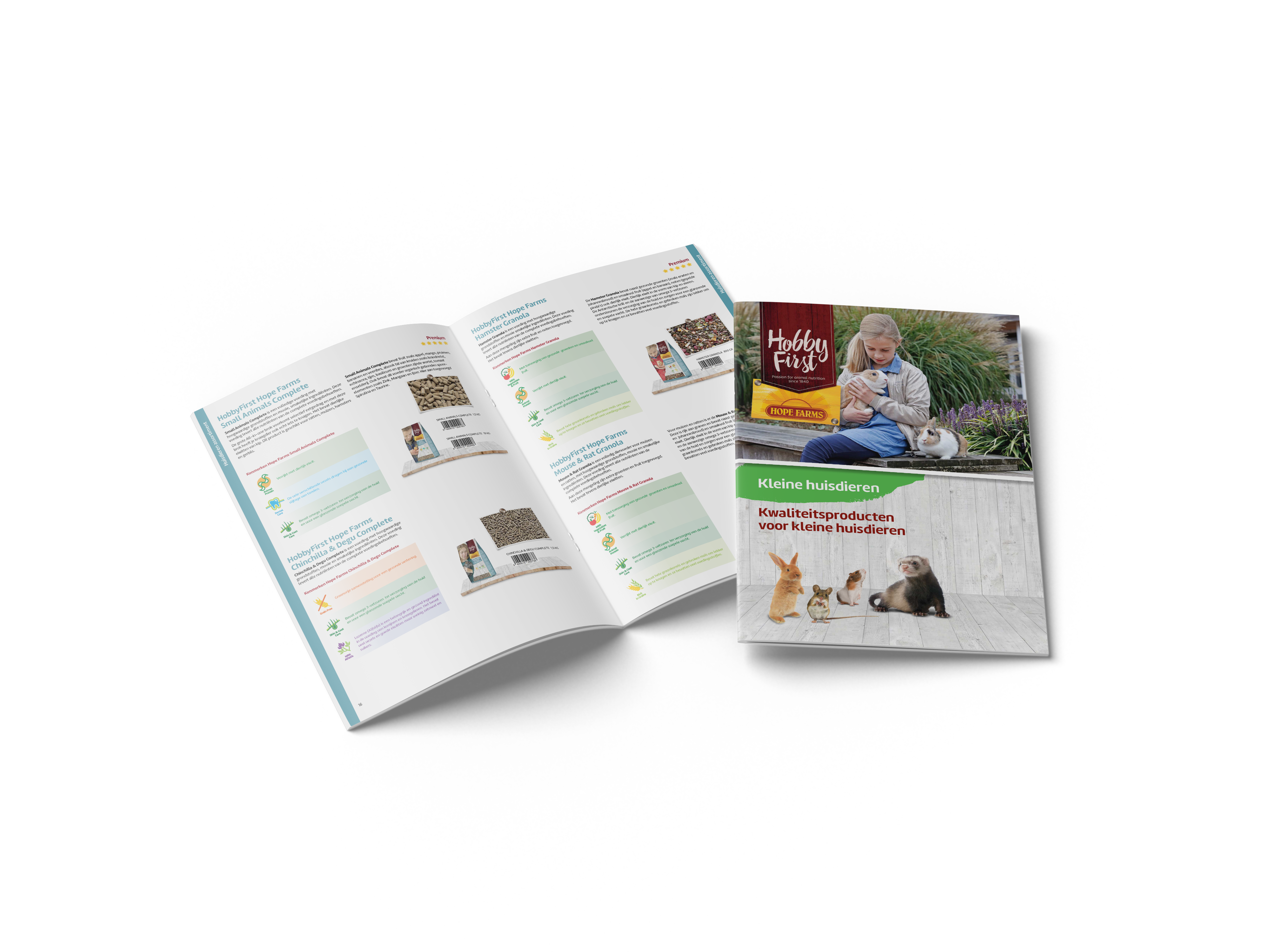 Entdecken Sie unser komplettes Sortiment für kleine Haustiere!