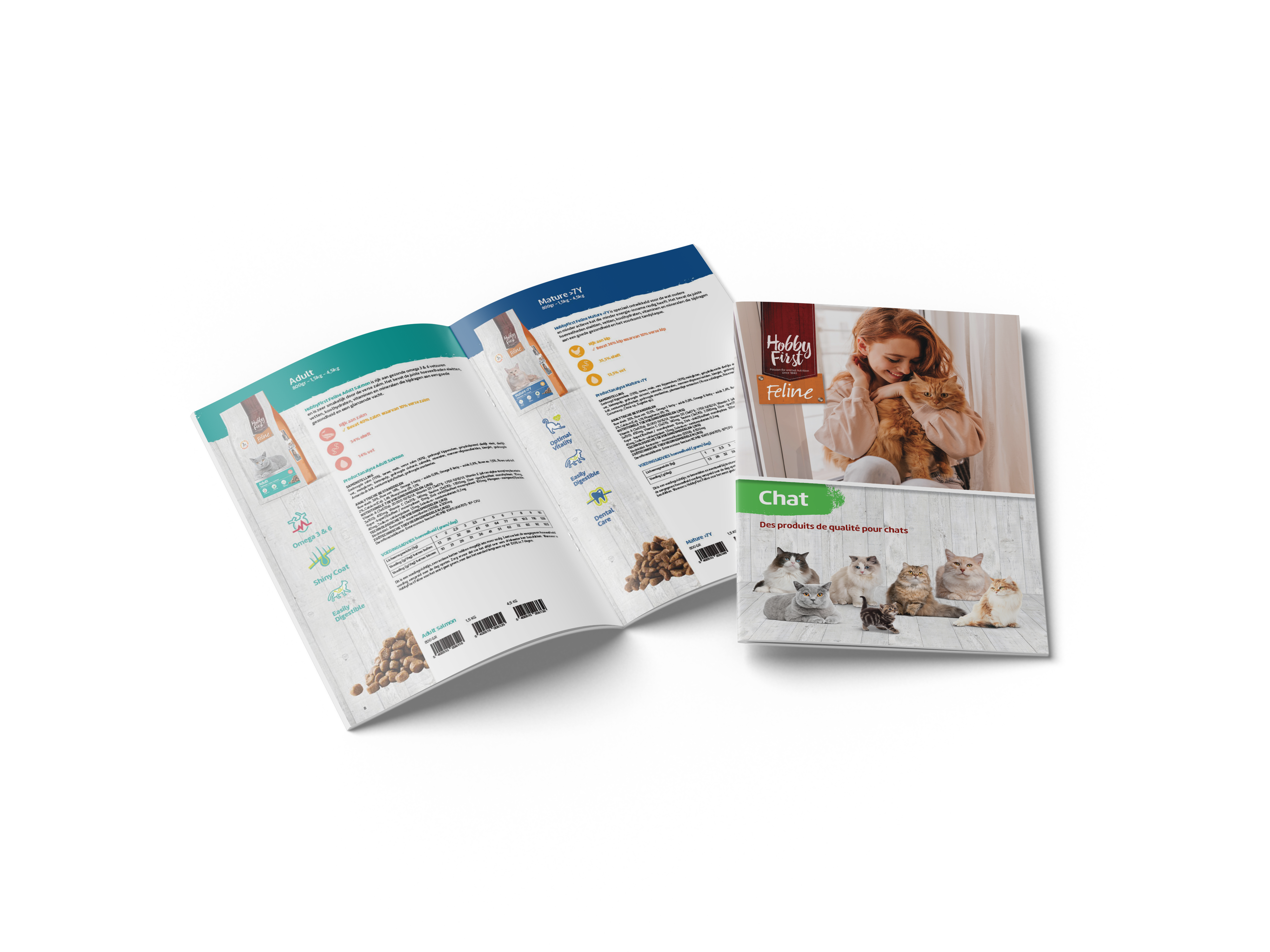 Découvrez notre gamme complète pour les chats ! 