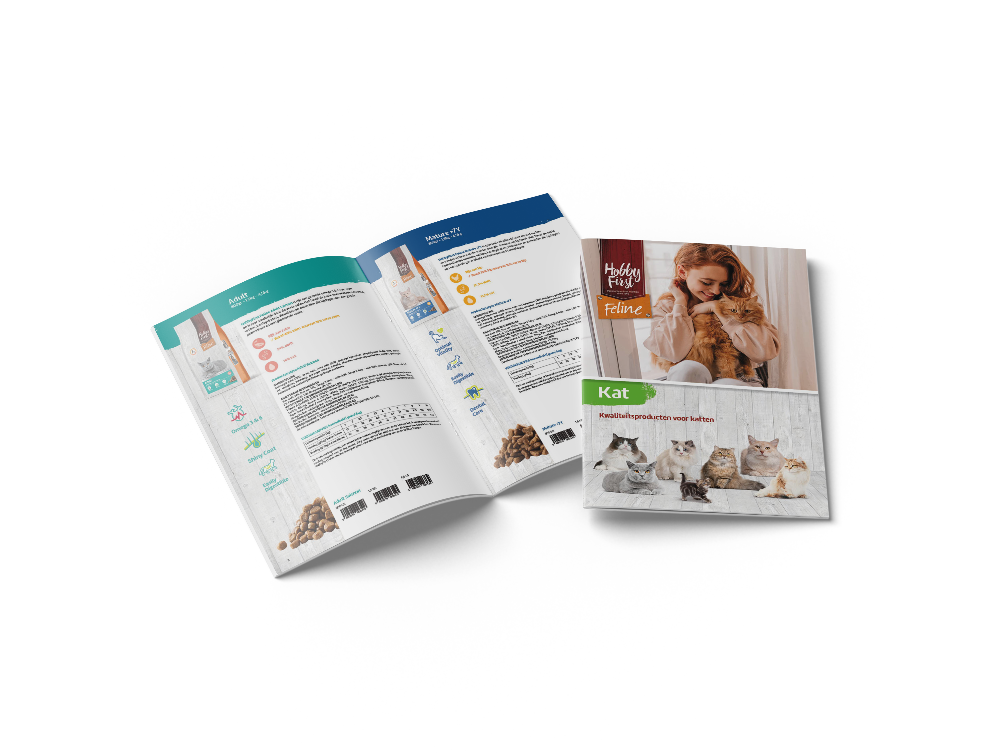 Ontdek ons volledig aanbod voor katten!