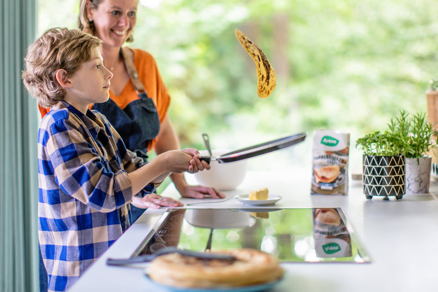 Pannenkoek in de pan - Aveve