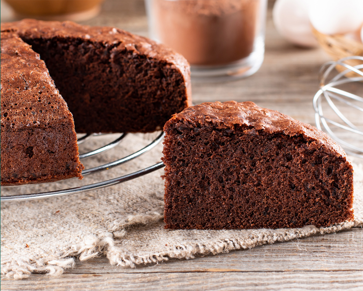 Klassieke chocoladecake - Aveve