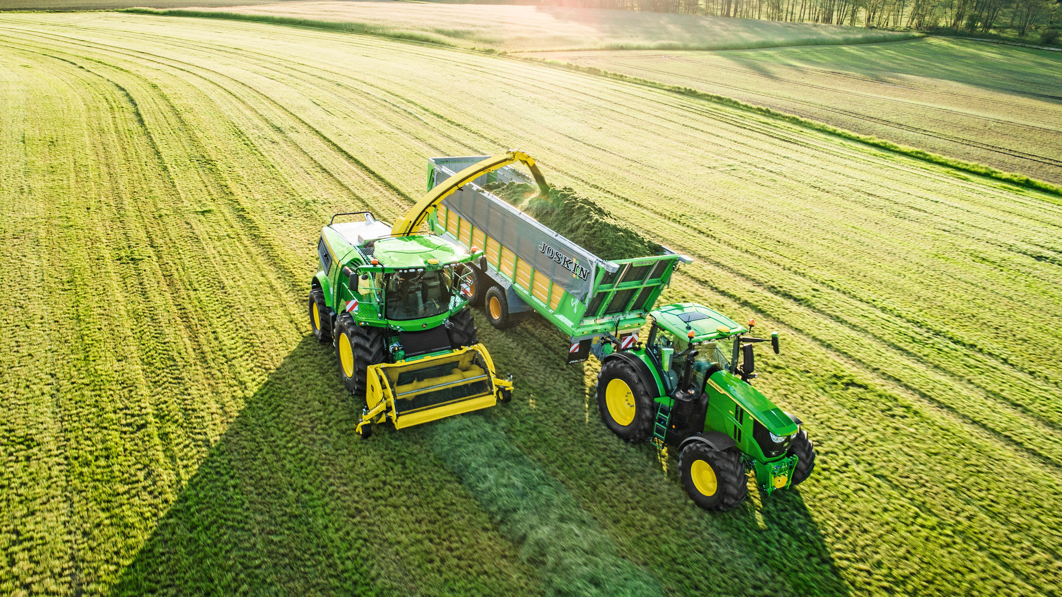 Tractor op veld NL