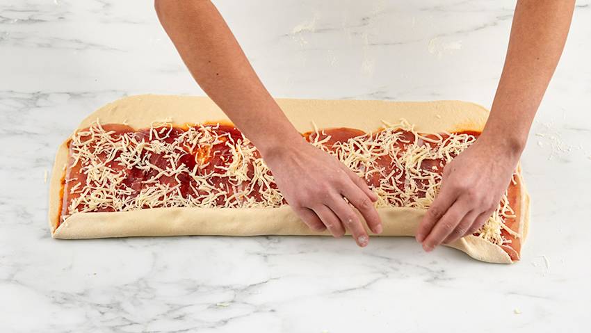 Stappenfoto Pizzabroodjes_stap 8