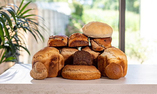 Verschillende soorten brood 