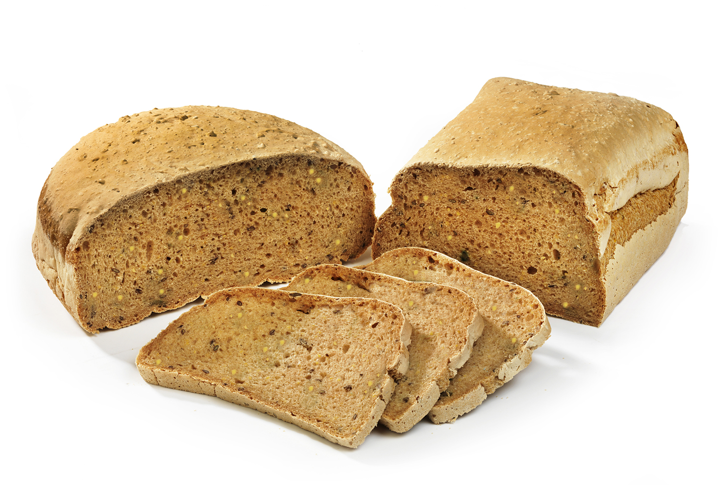 Glutenvrij meergranenbrood - Aveve