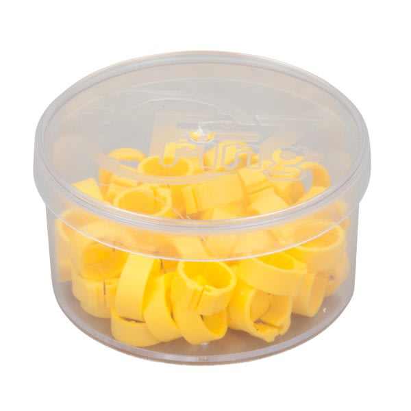 Pitsring duif plastic Ø 9 mm 8 mm H