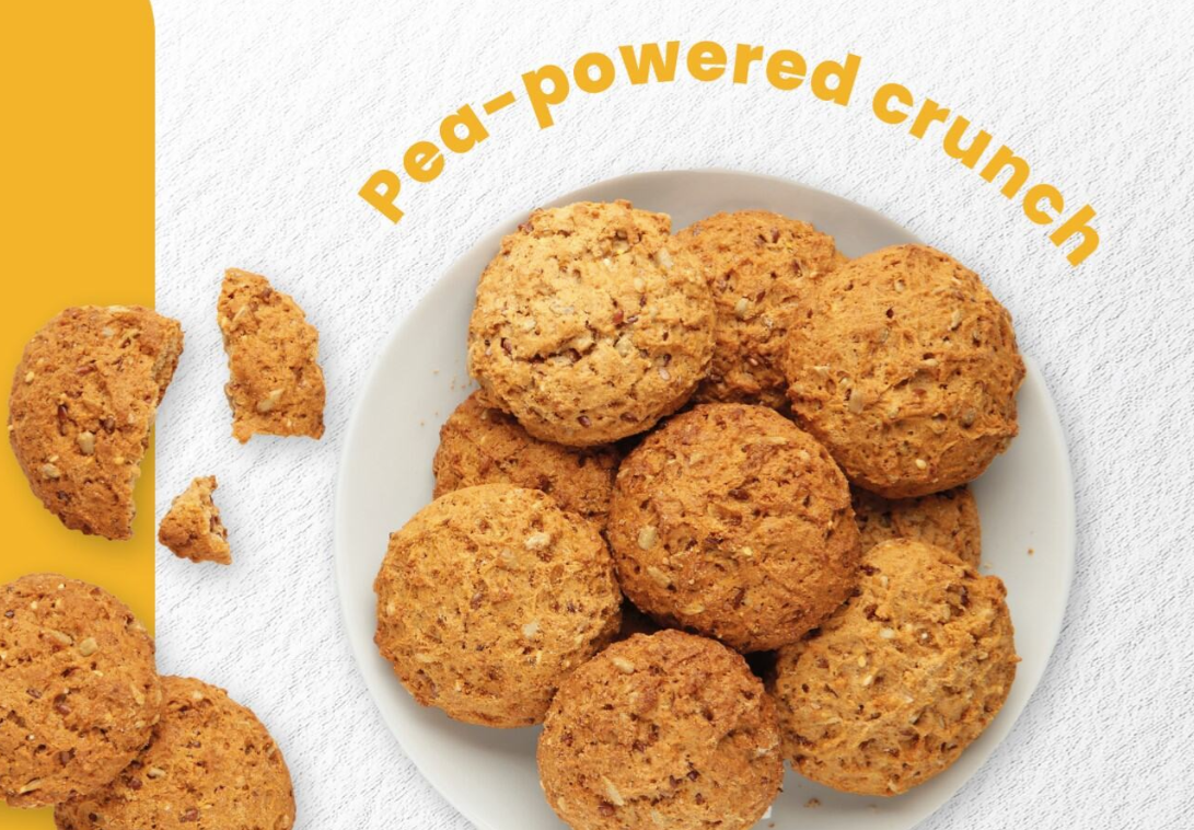 Embrace the Trend of Healthy Eating with Nuverta's Pea-Powered Cookie 