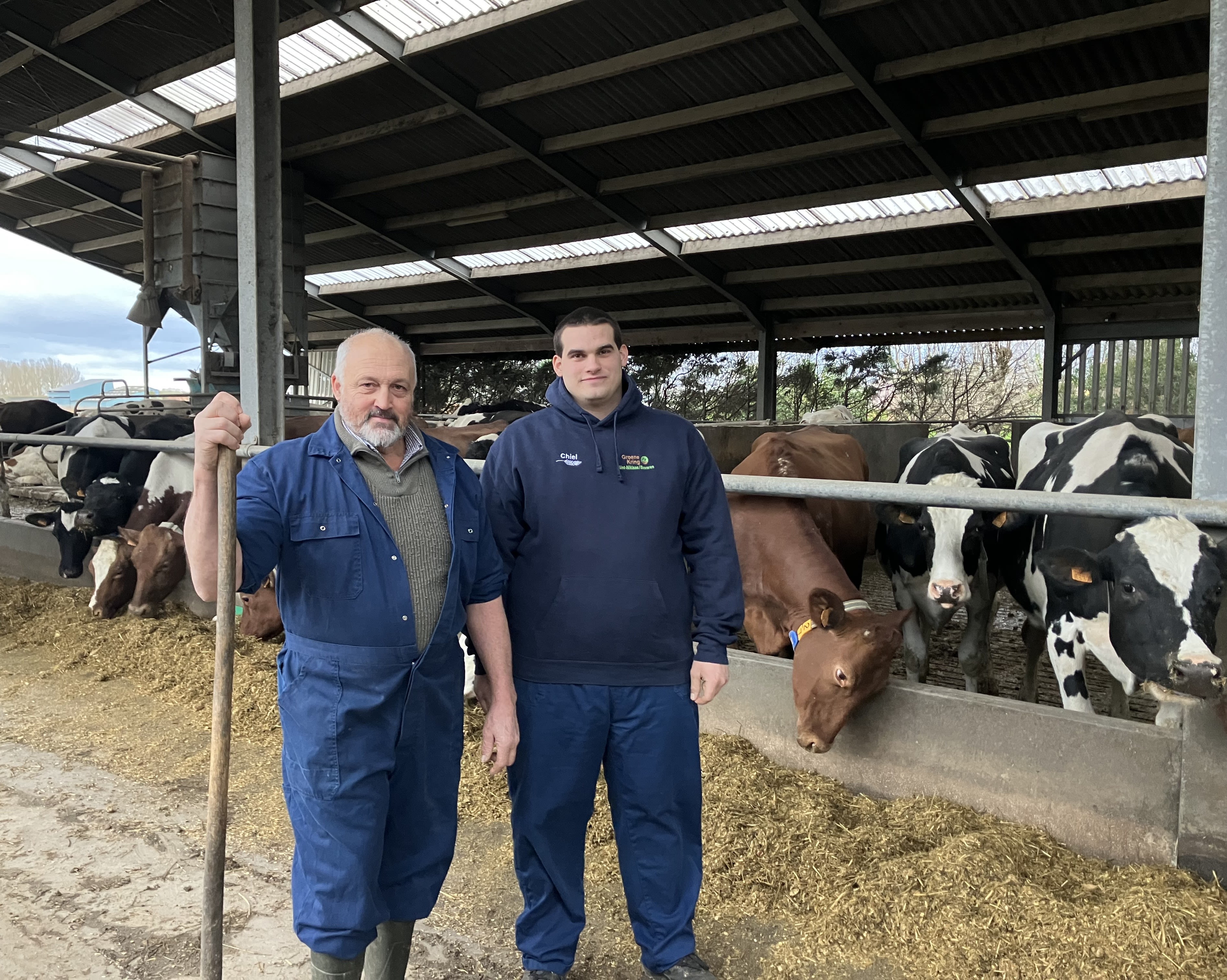 Wilfried en Chiel De Blanger.