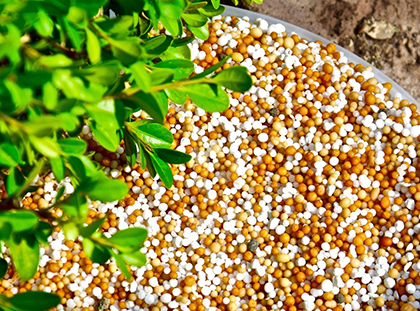 meststoffen groenvoorziening en hoveniers
