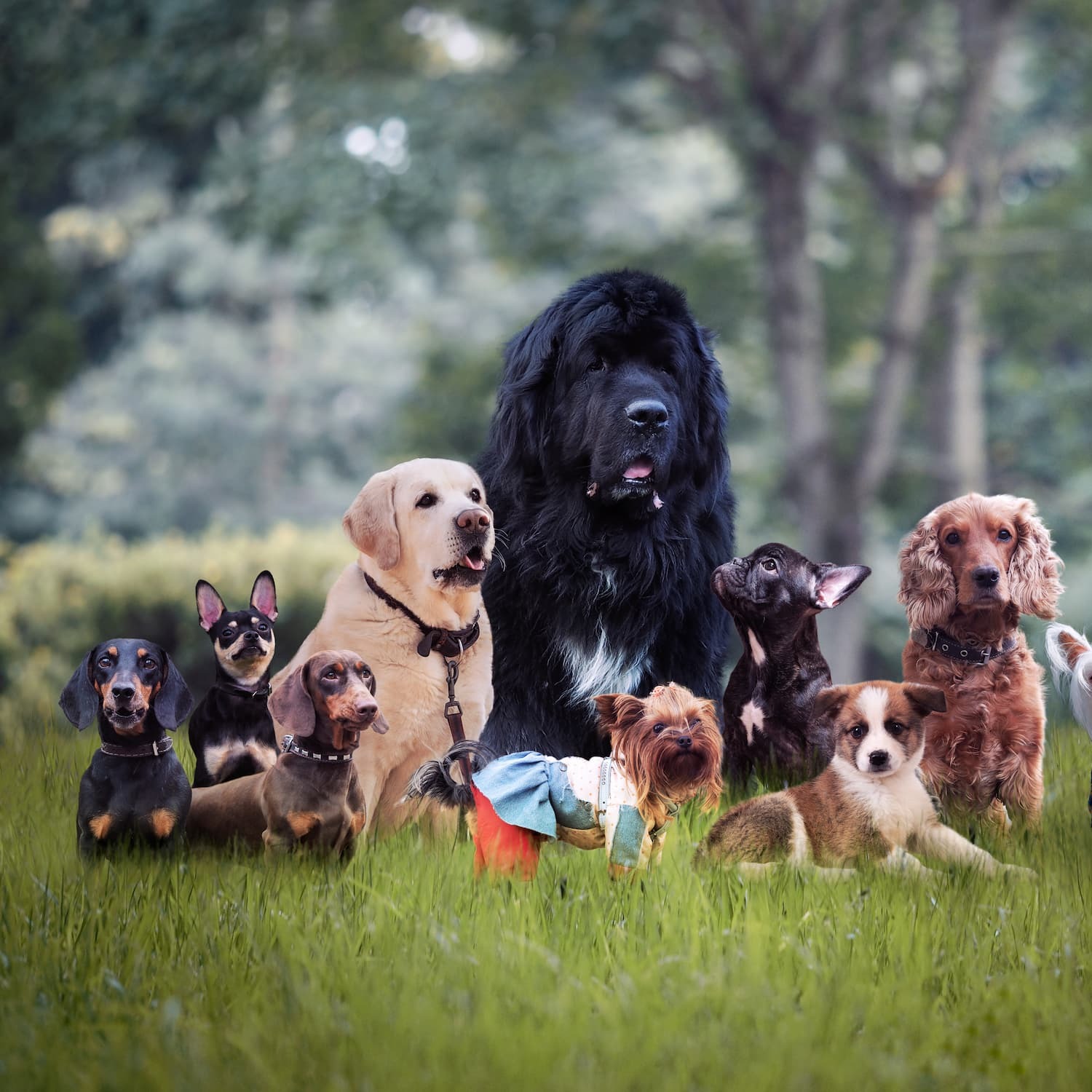 Différentes races de chiens - Aveve