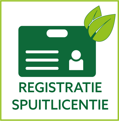 Registratie spuitlicentie