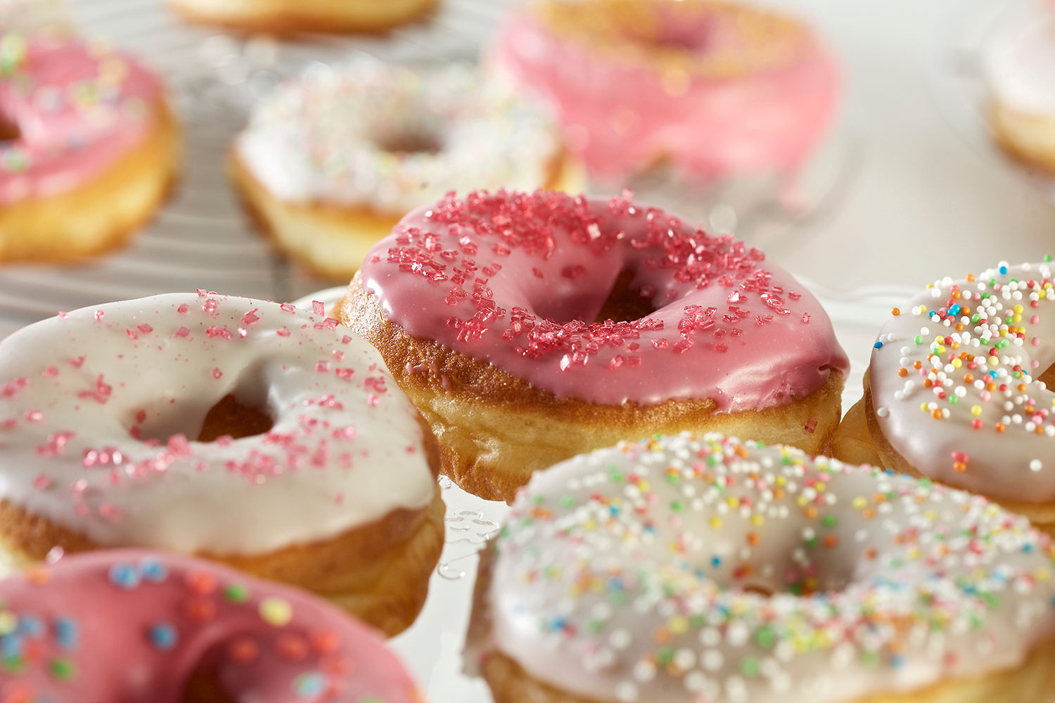 Donuts met glazuur