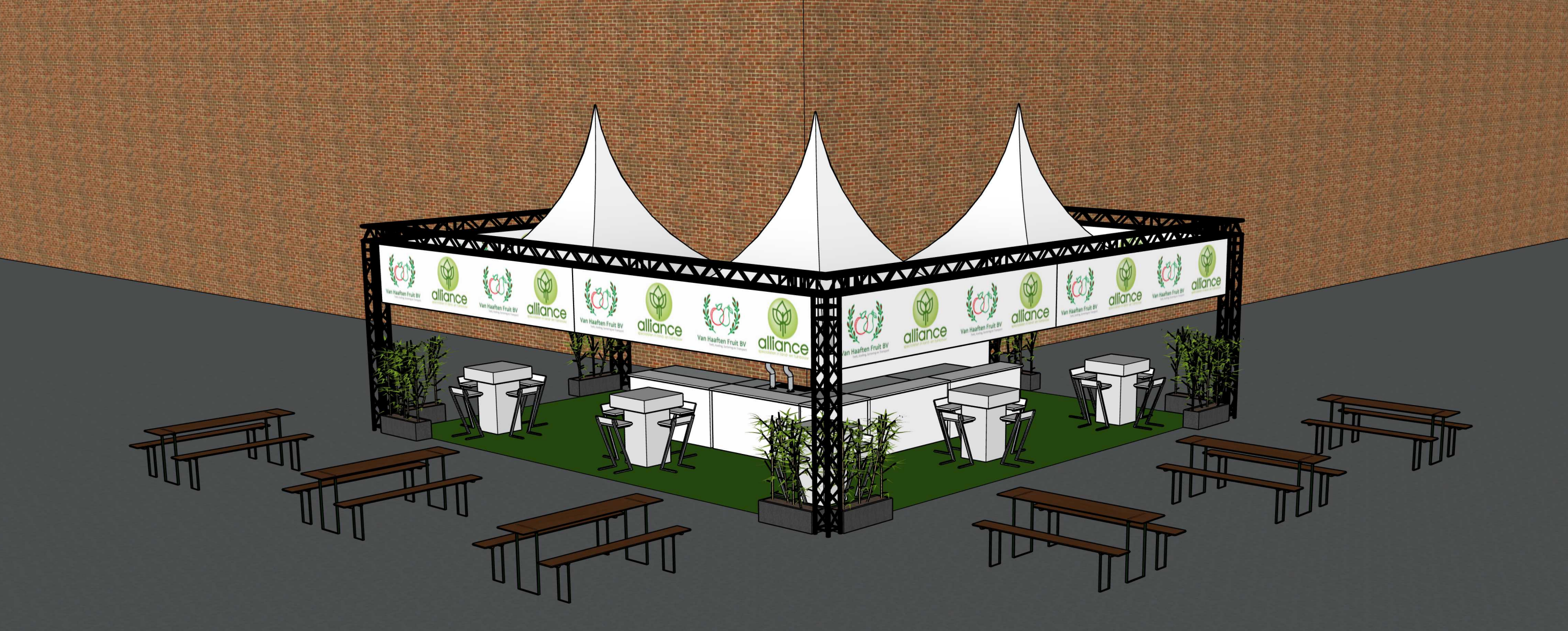 Stand Alliance op de Appeldag