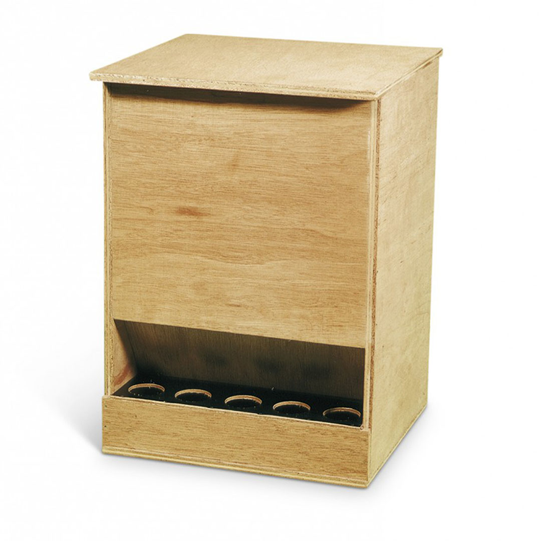 Image Eetbak in hout 25 kg