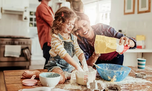 Bakken met het gezin - Aveve