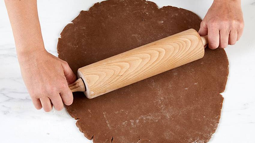 Stappenfoto Gevulde speculaastaart_stap 3