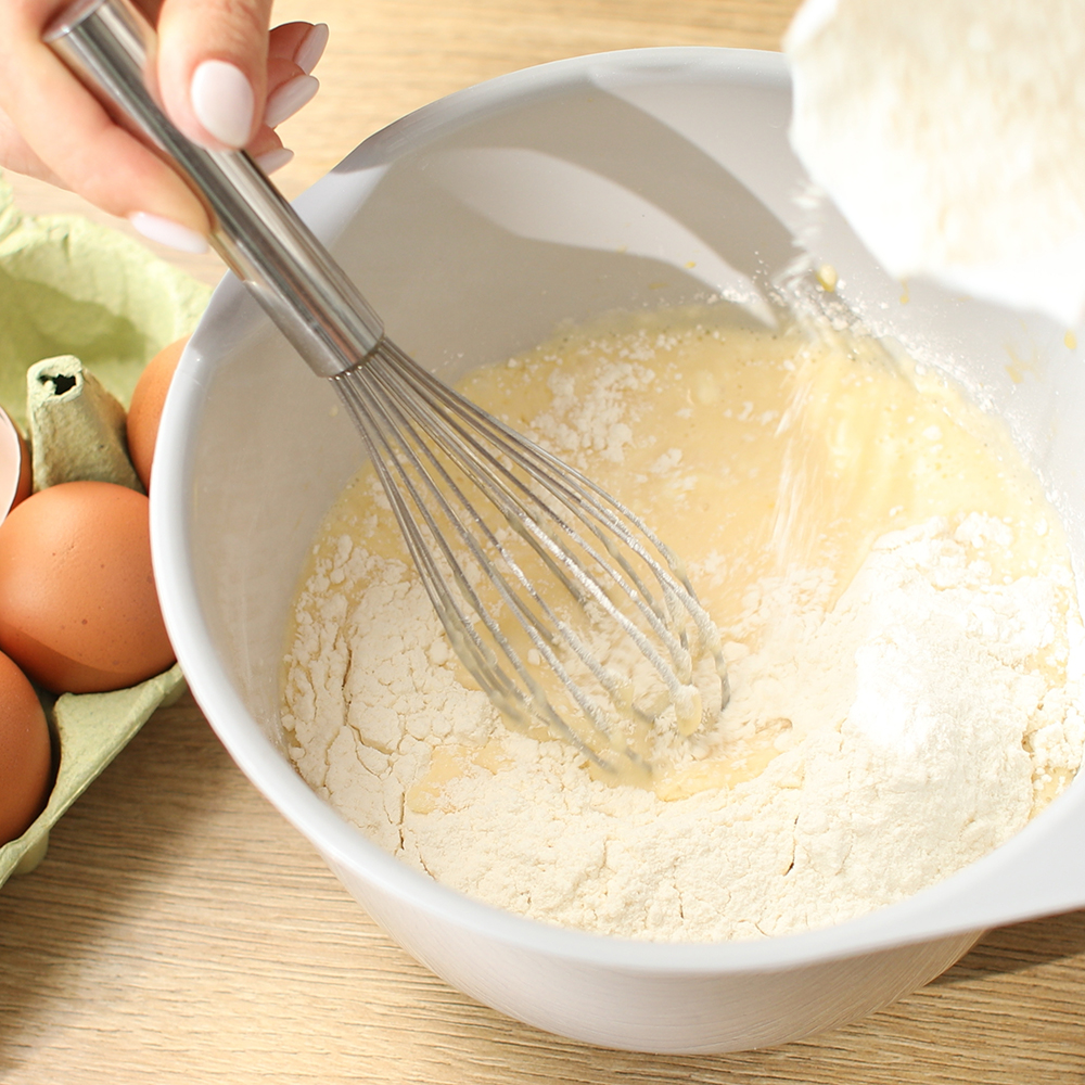 Préparer de la pâte à crêpes - Aveve