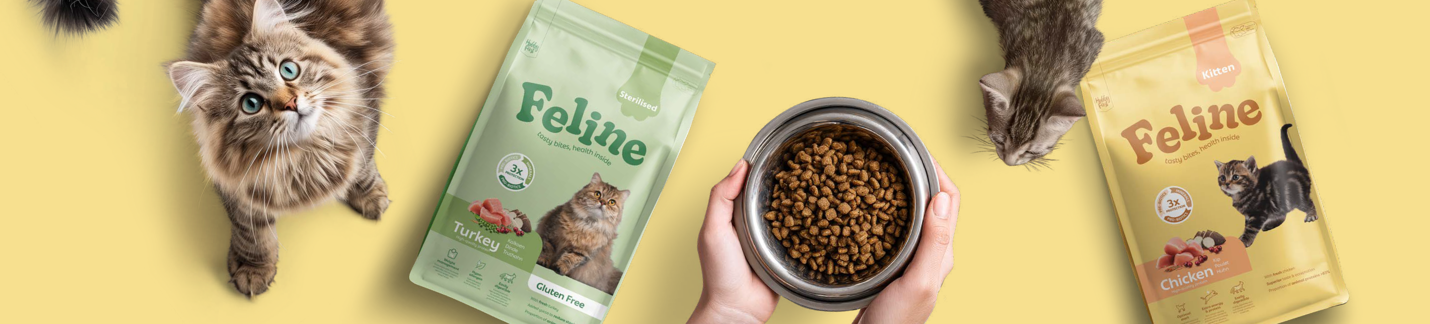 New feline: aanbod droogvoer algemeen