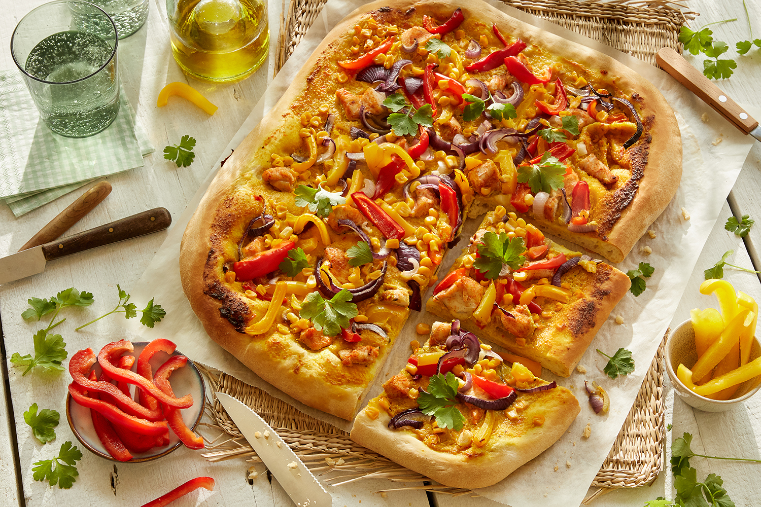 Currytaart met groenten - Aveve