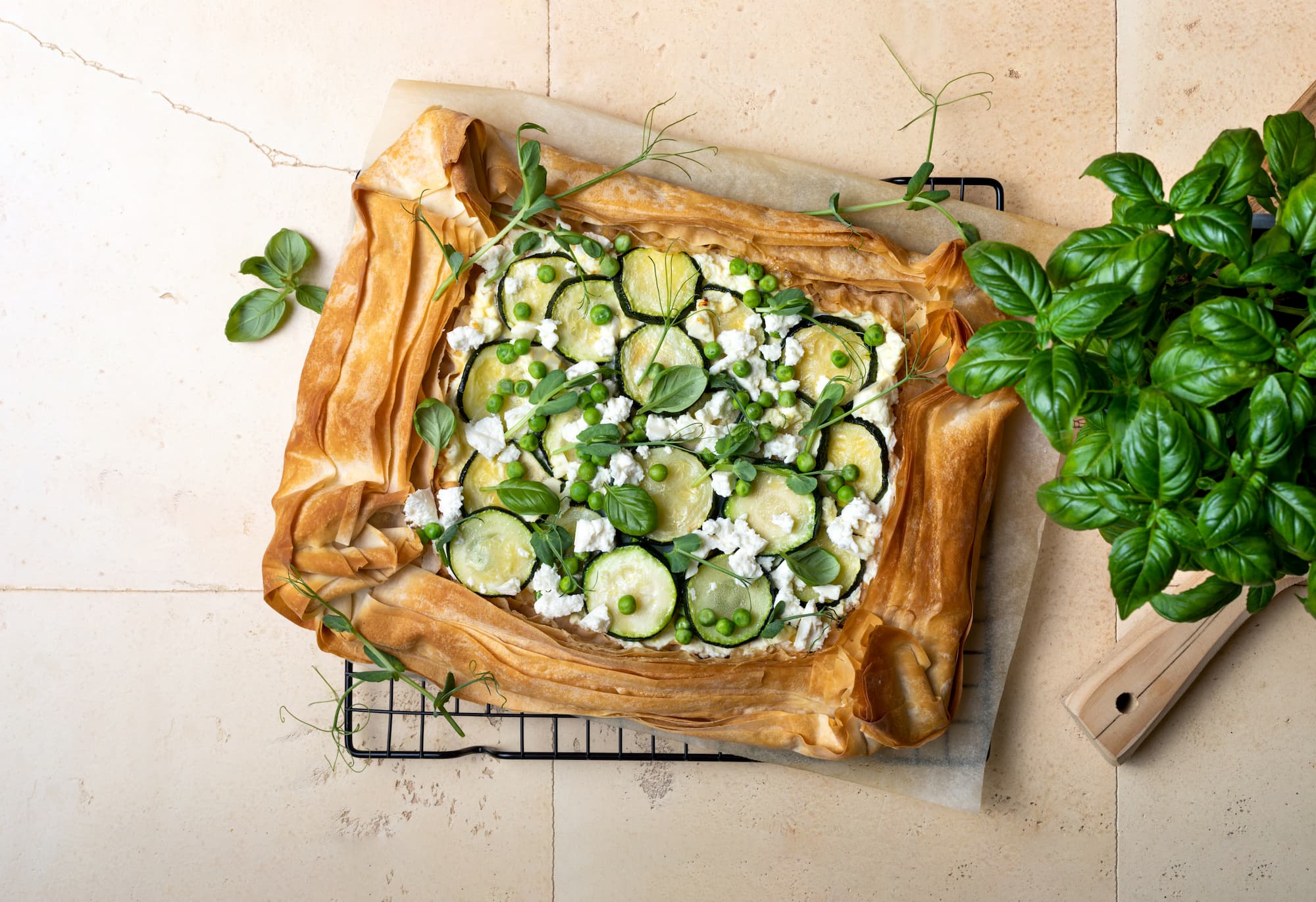 Gezonde Tuingeluk taart